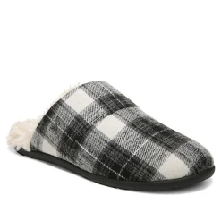 Vionic Alfons Mule Slipper (Plaid) Clearance