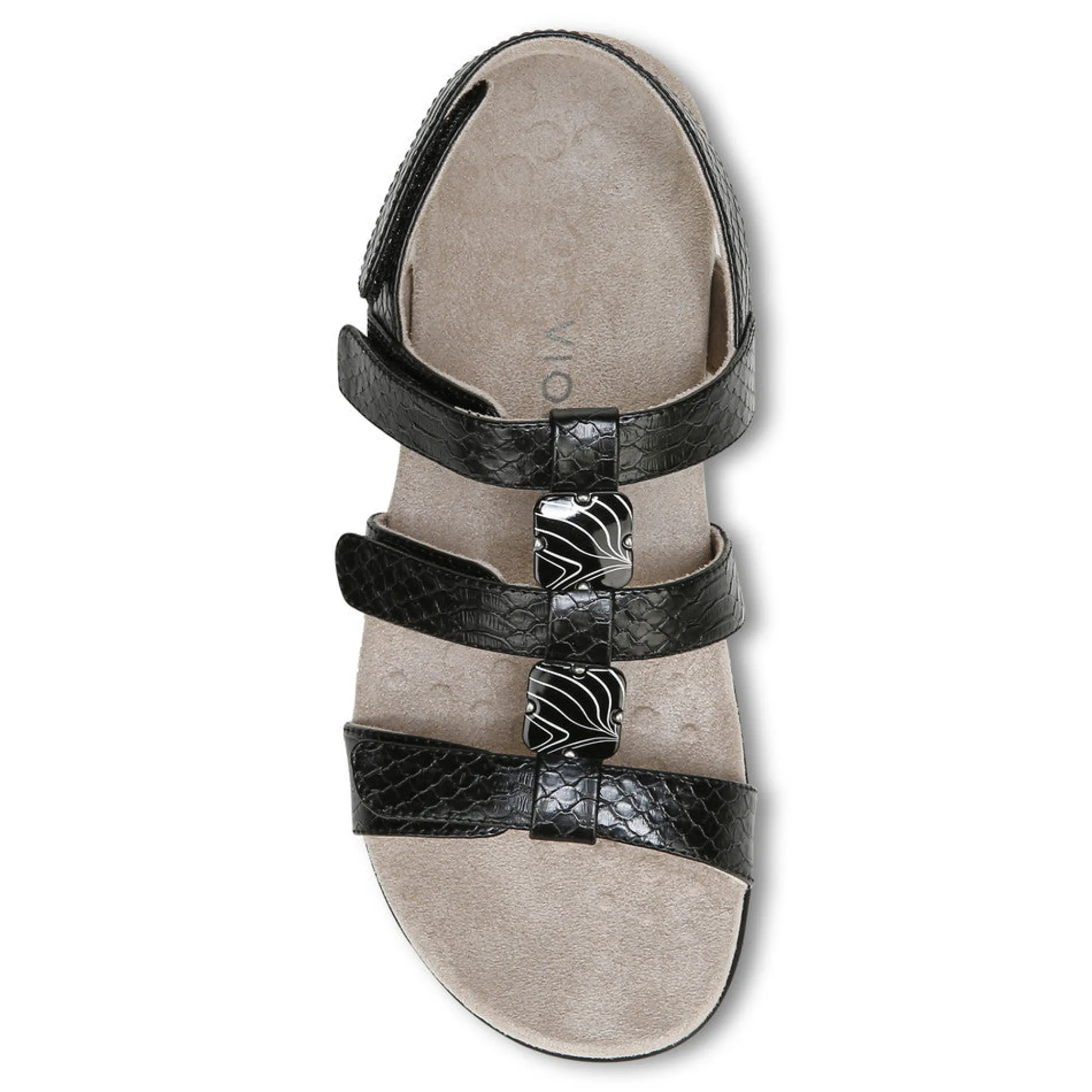 Vionic Amber Adjustable Sandal (Wide) Clearance