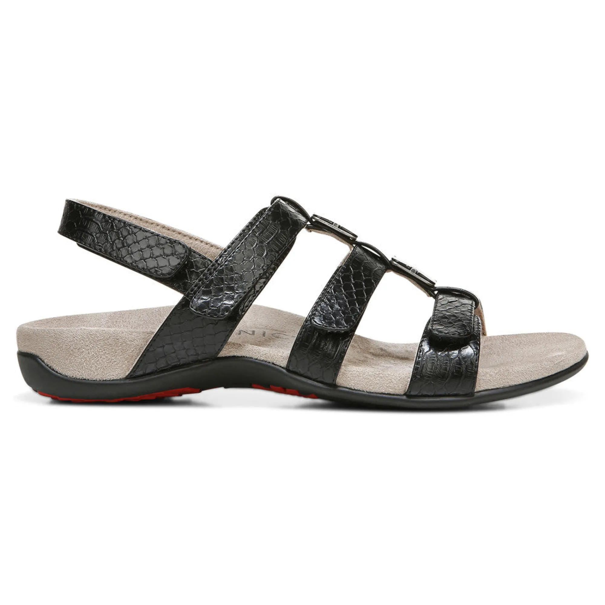 Vionic Amber Adjustable Sandal (Wide) Clearance