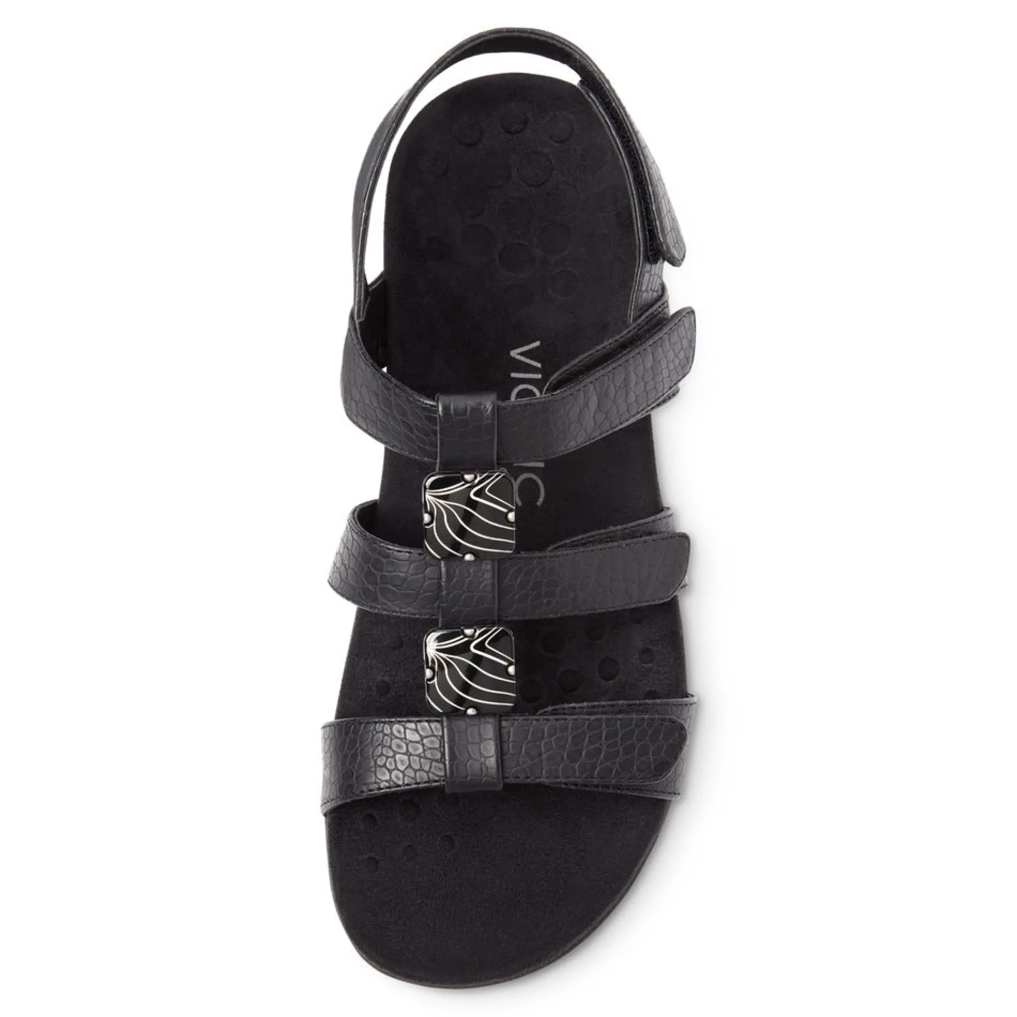 Vionic Amber Adjustable Sandal (Wide) Clearance