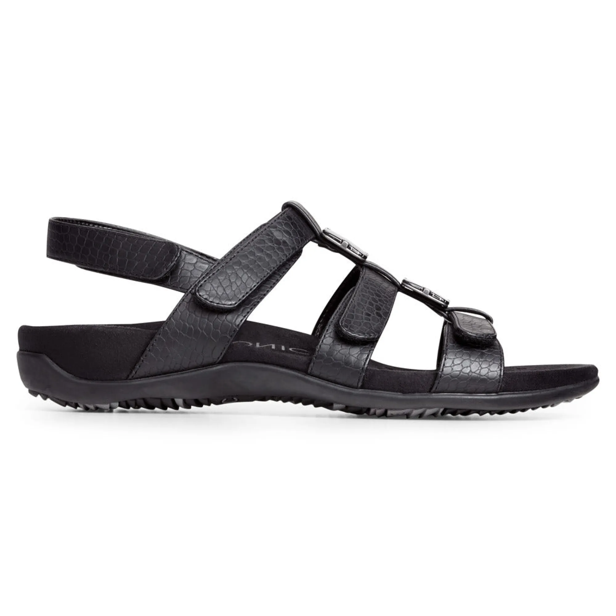 Vionic Amber Adjustable Sandal (Wide) Clearance