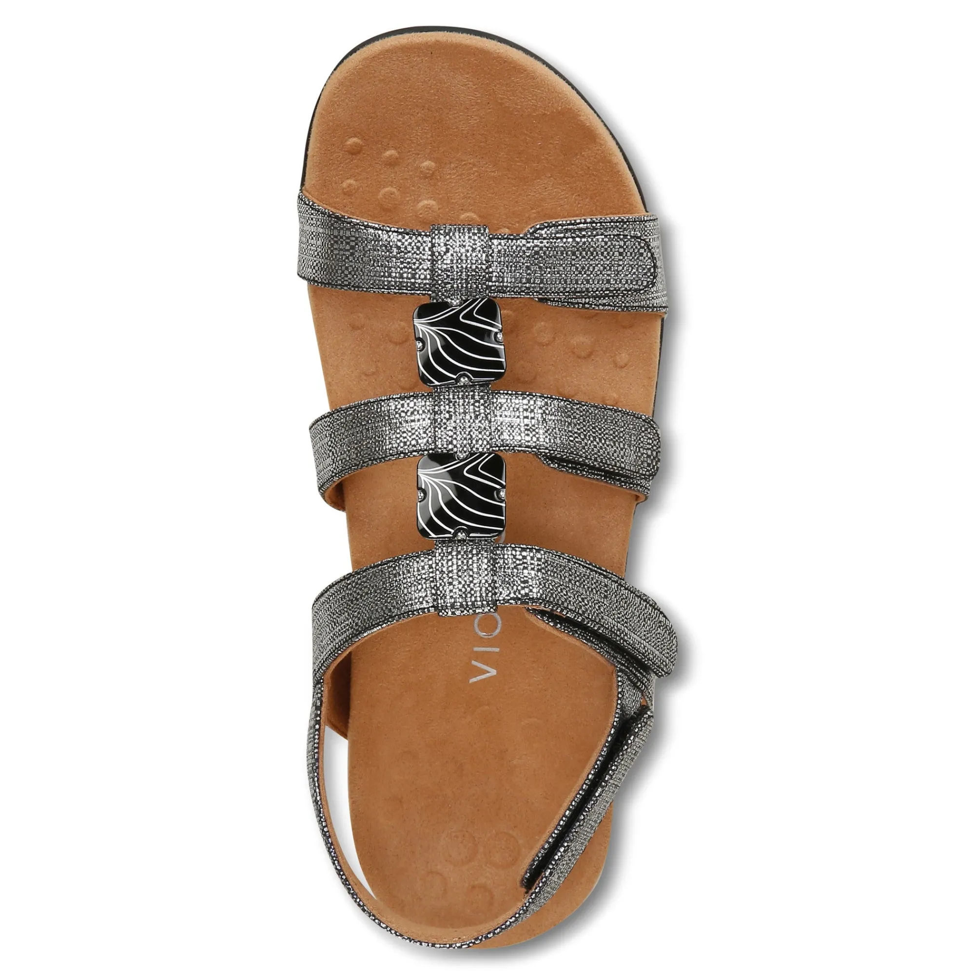 Vionic Amber Adjustable Sandal (Wide) Clearance