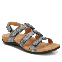 Vionic Amber Adjustable Sandal (Wide) Clearance