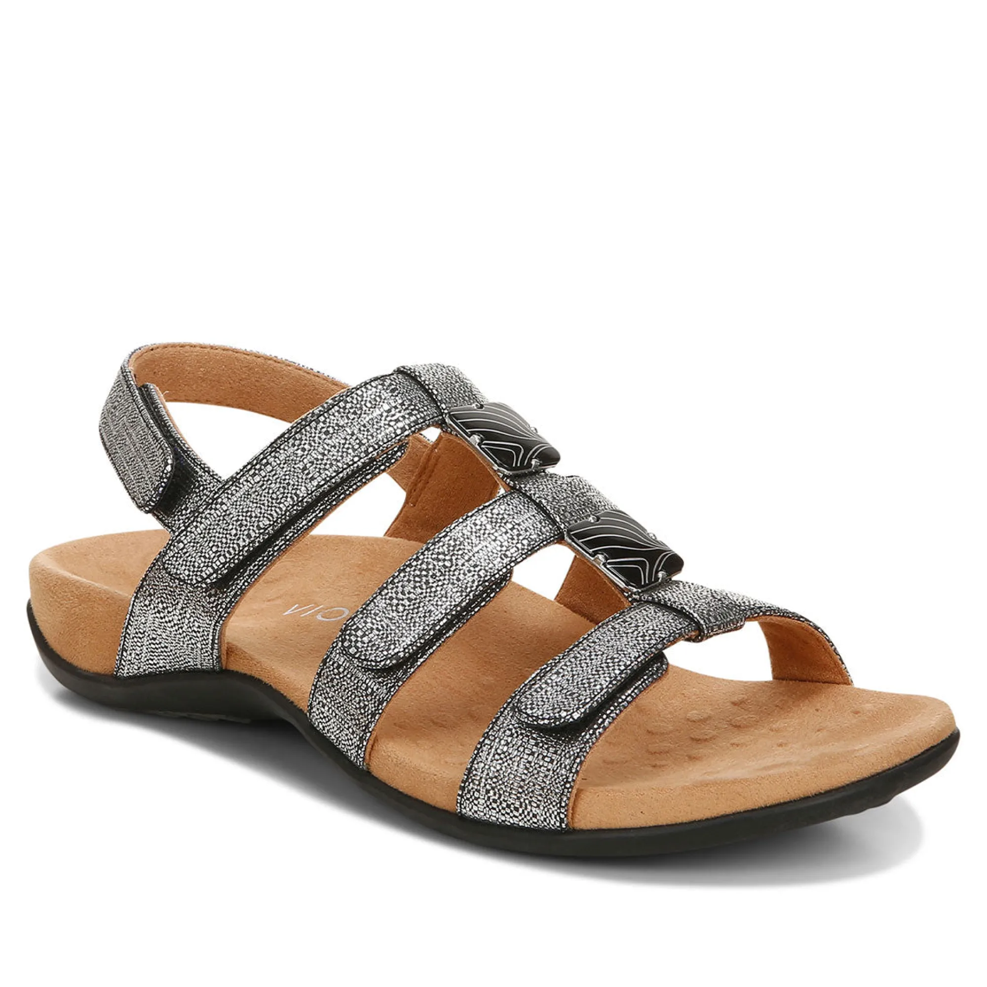 Vionic Amber Adjustable Sandal (Wide) Clearance