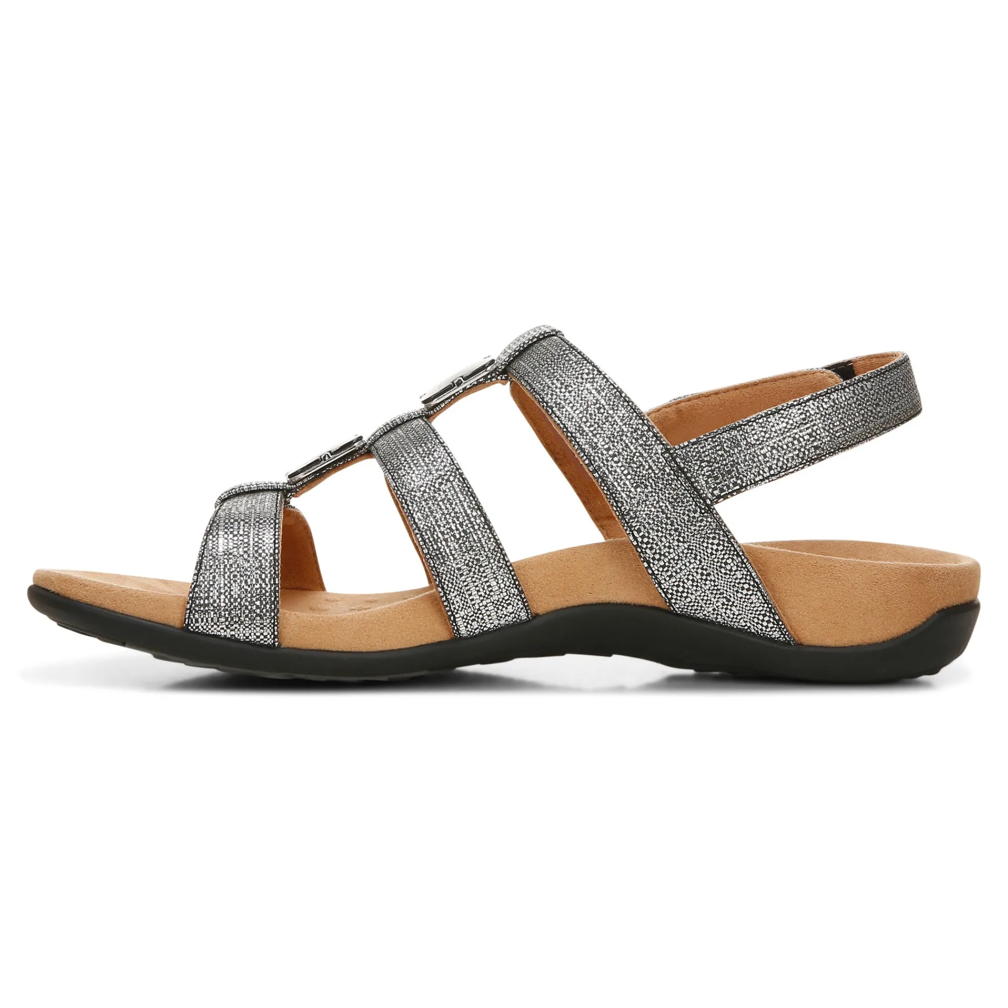 Vionic Amber Adjustable Sandal (Wide) Clearance