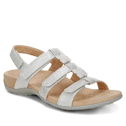 Vionic Amber Metallic Adjustable Sandal Hot