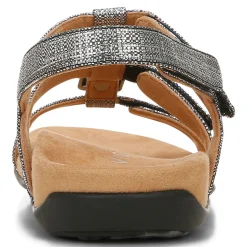 Vionic Amber Metallic Adjustable Sandal Hot