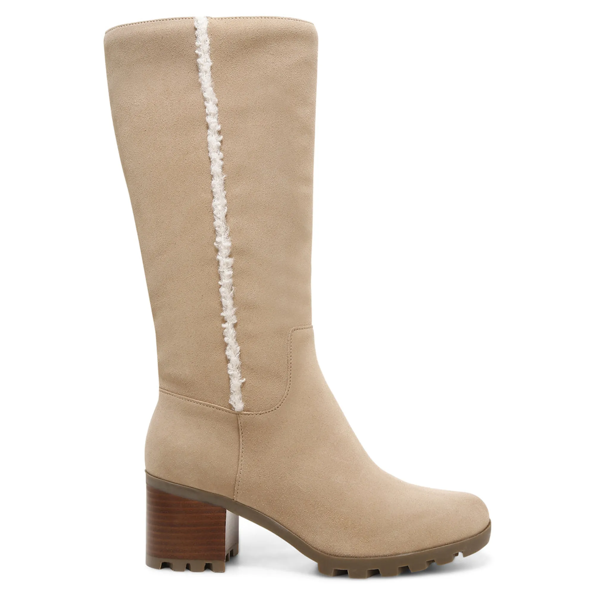 Vionic Brenna Waterproof Tall Boot Wheat