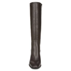 Vionic Inessa Tall Boot Chocolate Stretch Syn