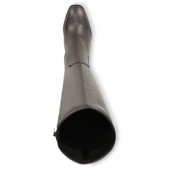 Vionic Inessa Tall Boot Chocolate Stretch Syn