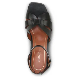 Vionic Marrin Heeled Sandal Black Outlet